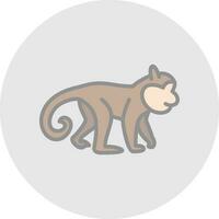 Monkey Vector Icon Design