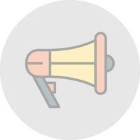 Megaphone Vector Icon Design