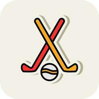 Golf stick Vector Icon Design