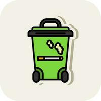 Bin Vector Icon Design