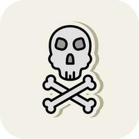 Skull Vector Icon Design