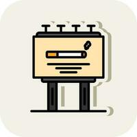 Billboard Vector Icon Design