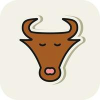 Minotaur Vector Icon Design