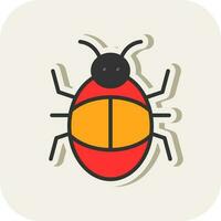 Bug Vector Icon Design