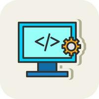 Web development Vector Icon Design