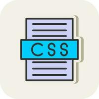 Css file Vector Icon Design