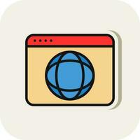 Browser Vector Icon Design