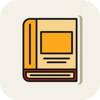 Book Vector Icon Design