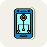 Interactions Vector Icon Design