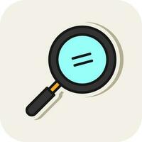 Magnifying glass Vector Icon Design