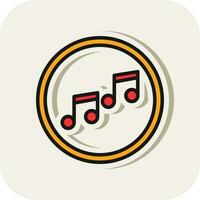 Music note Vector Icon Design