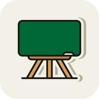 Blackboard Vector Icon Design