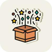 Magic box Vector Icon Design