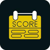 Scoring Vector Icon Design