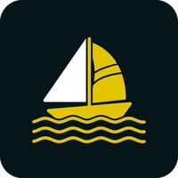 Sail Vector Icon Design