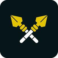 Spear Vector Icon Design