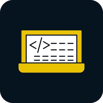 codificación vector icono diseño