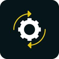 Workflow Vector Icon Design