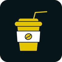 Paper cup Vector Icon Design