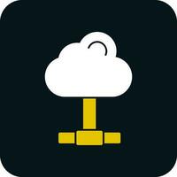 Cloud computing Vector Icon Design