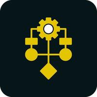 Algorithm Vector Icon Design