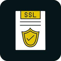 ssl vector icono diseño