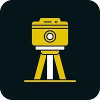 Tripod Vector Icon Design