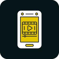 Video Vector Icon Design