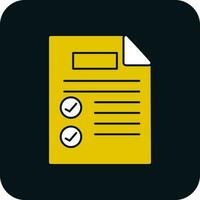 Document Vector Icon Design