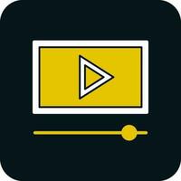 Video Vector Icon Design