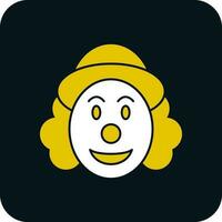 Clown Vector Icon Design