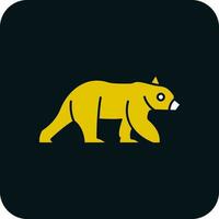 Bear Vector Icon Design