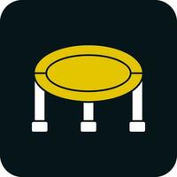 Trampoline Vector Icon Design