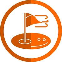 diseño de icono de vector de golf