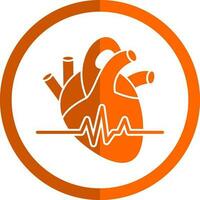 Heart rate Vector Icon Design