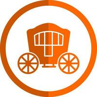 Carriage Vector Icon Design