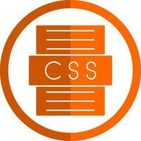 Css file Vector Icon Design