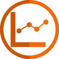 Graph Vector Icon Design