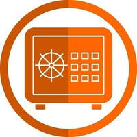 Safe locker Vector Icon Design