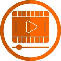 Video Vector Icon Design