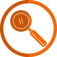 Magnifying glass Vector Icon Design