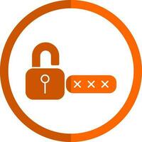 Password Vector Icon Design