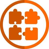Puzzle Vector Icon Design