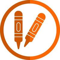 Crayons Vector Icon Design