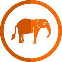 diseño de icono de vector de elefante