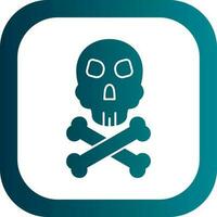 Skull Vector Icon Design