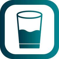 Glass of water Vector Icon Design