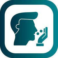 Cough Vector Icon Design