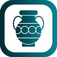 Amphora Vector Icon Design