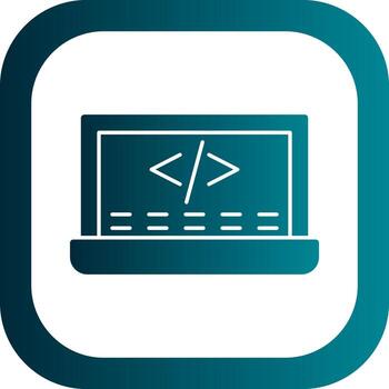 diseño de icono de vector de código